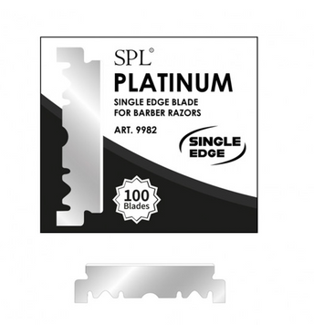 Односторонні леза для бритви SPL Platinum (100шт) SPL 9982 9982 фото