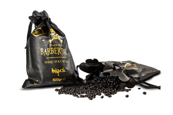 Твердый воск для депиляции Barbertime Hard Wax Beans (BLACK) 500 г 8682815651275 фото
