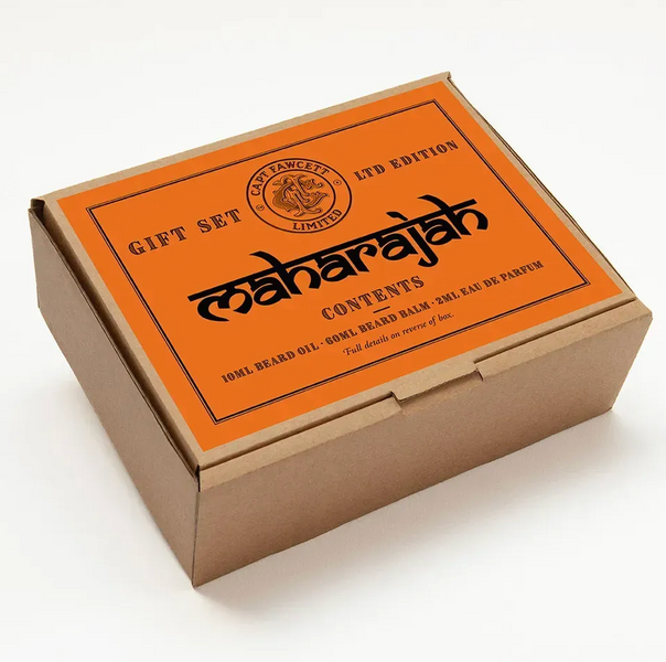 Набор масло, бальзам и парфюм Capitan Fawcett Maharajah Beard Oil (10ml) & Beard Balm(60ml) & EDP (2ml) Gift Set F7004 фото