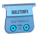 Нож для триммера BaByliss Pro FX707BLE 1.6мм Blue Titanium (Skeleton FX, Lo-Pro, SNAP FX) FX707BLE фото 1