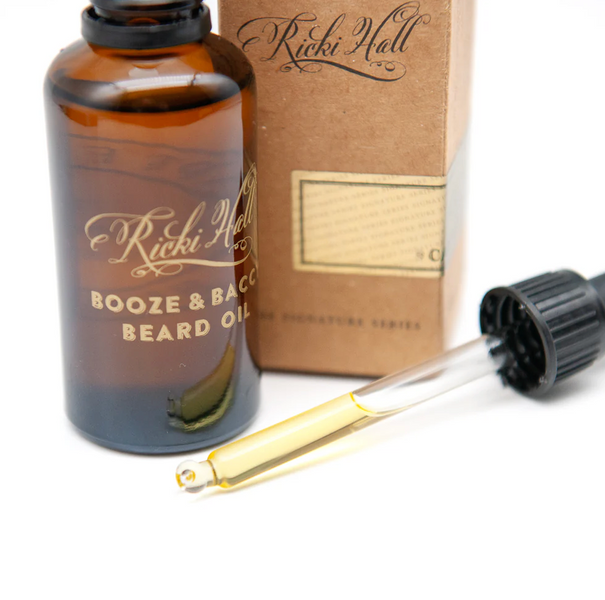 Олія для бороди Capitan Fawcett Ricki Hall's Booze & Baccy Beard Oil 50ml F1114 фото