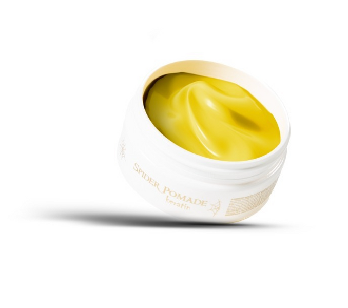 Помада для волосся Barbertime Spider Pomade Keratin 150 мл 8456376589410 фото