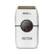Шейвер для гоління білий, MRD Vector Double Foil Shaver, ZB-999S-W