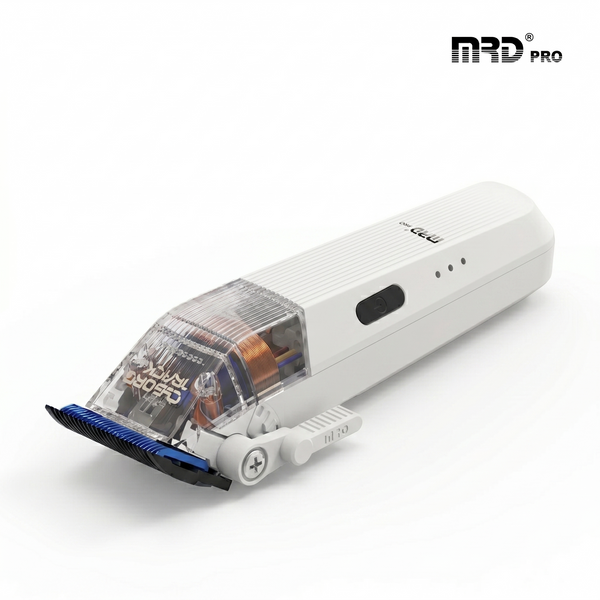 Професійна машинка для стрижки MRD PRO Cyborg Track GTR white HC-666CT-W HC-666CT-W фото