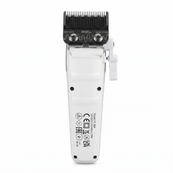 Професійна машинка для стрижки MRD PRO Cyborg Track GTR white HC-666CT-W HC-666CT-W фото