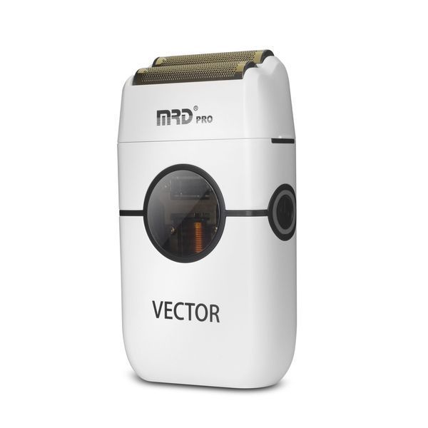 Шейвер для гоління білий, MRD Vector Double Foil Shaver, ZB-999S-W ZB-999S-W фото