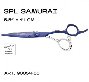 Профессиональные прямые парикмахерские ножницы SPL Samurai Premium 5.5, 90054-55 90054-55 фото