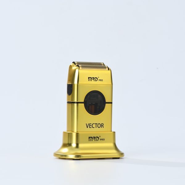 Шейвер для гоління золотий, MRD Vector Double Foil Shaver, ZB-999S-G ZB-999S-G фото