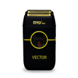 Шейвер для гоління чорний, MRD Vector Double Foil Shaver, ZB-999S-B
