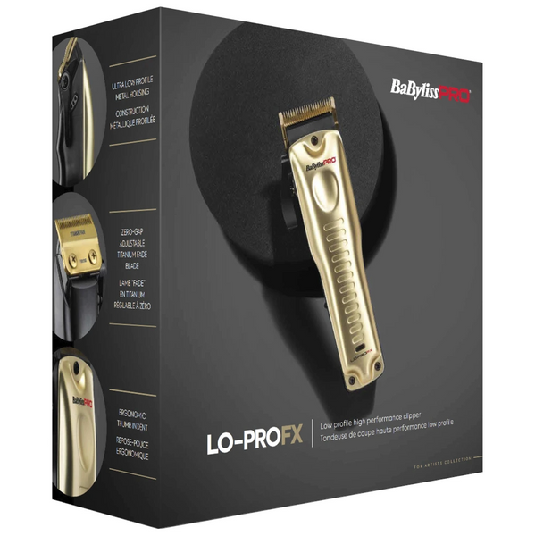 Машинка для стрижки BaByliss PRO LO-PRO FX Gold FX825GE FX825GE фото