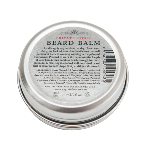 Бальзам для бороди Capitan Fawcett Private Stock Beard Balm 60ml F3333 фото