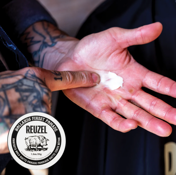Помада для укладки волос Reuzel Concrete Hold Matte Pomade 95 г 850064164039 фото