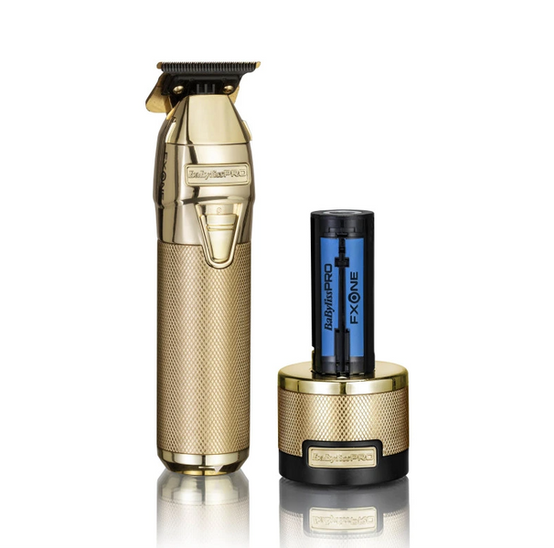 Профессиональный триммер для стрижки и окантовки BaByliss PRO FxOne All-Metal Gold Skeleton (FX799GE) FX799GE фото