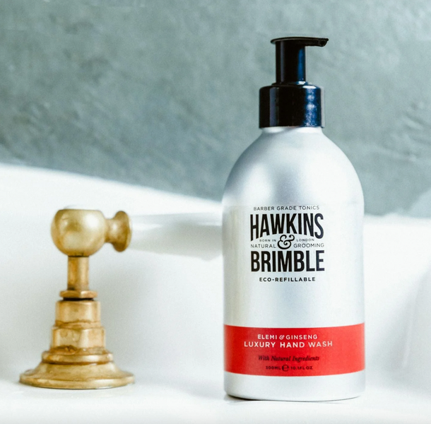 Мило для рук Hawkins & Brimble Cleansing Hand Wash Eco-Refillable 300 мл 5060495673535 фото