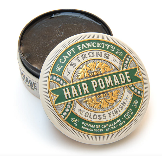 Помада для укладки волосся Captain Fawcett Strong Hold Pomade (Green) 100g F5601 фото