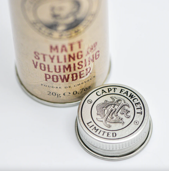 Матова пудра для укладки та об'єму Captain Fawcett Hair Powder 20 г F7010 фото