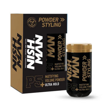 Пудра для создания объема матовая P5+ ультра фиксация Nishman 20 г 10702002 фото