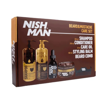Набір для догляду за бородою Nishman Beard Care Set 11001042 фото