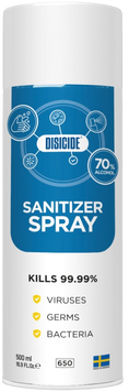 Гигиеническое средство для обработки рук Disicide Sanitizer Spray 500 мл D035008 фото