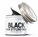 Фарбуючий віск чорного кольору Immortal Hair Styling Wax Coloring Black 100 мл  152-071 фото 1